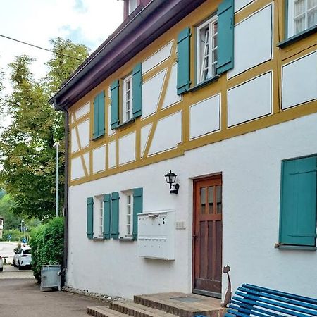 Fachwerk Maisonette In Nuertingen Eksteriør bilde